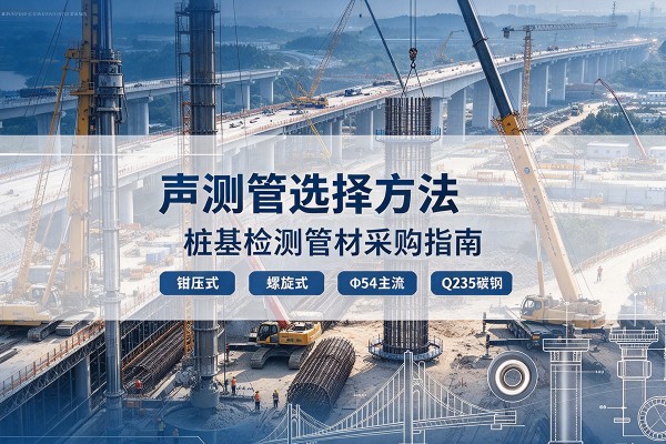 武汉声测管选型标准